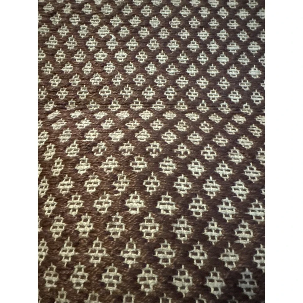 Vintage Handwoven Twill Woven Textile Rug Southwestern Style 31